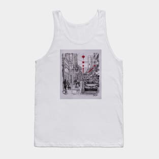 Missing Melbourne study (China town) Tank Top